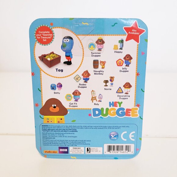 Hey Duggee - Set of 3 Figures Betty, Pirate Duggee and Summer Duggee - BNIB - Picture 5 of 8
